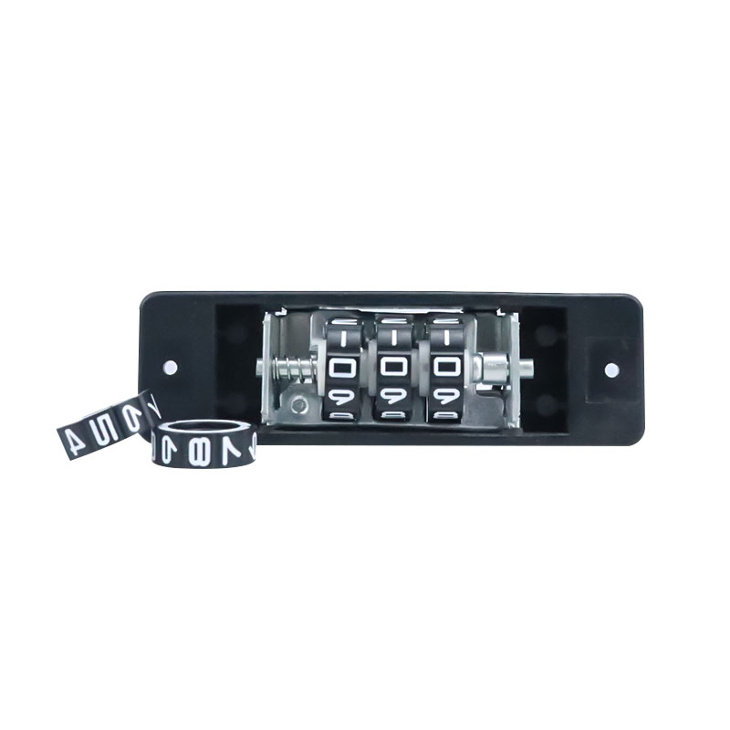 XMM5003 3 dials filling combination lock with multiple functions for locker 温州市鑫密码锁业有限公司
