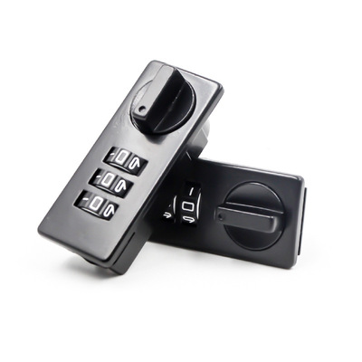 XMM-5012锌合金3位数密码柜锁礼品盒首饰盒工具箱锁化妆盒锁抽屉锁