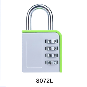XMM-8072L锌合金4位数密码挂锁健身房更衣室工具箱锁抽屉柜锁