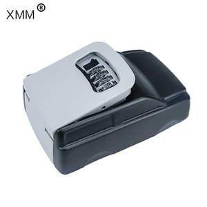 XMM-3004  zinc alloy cute car shape combination key box storage lock safety code lock